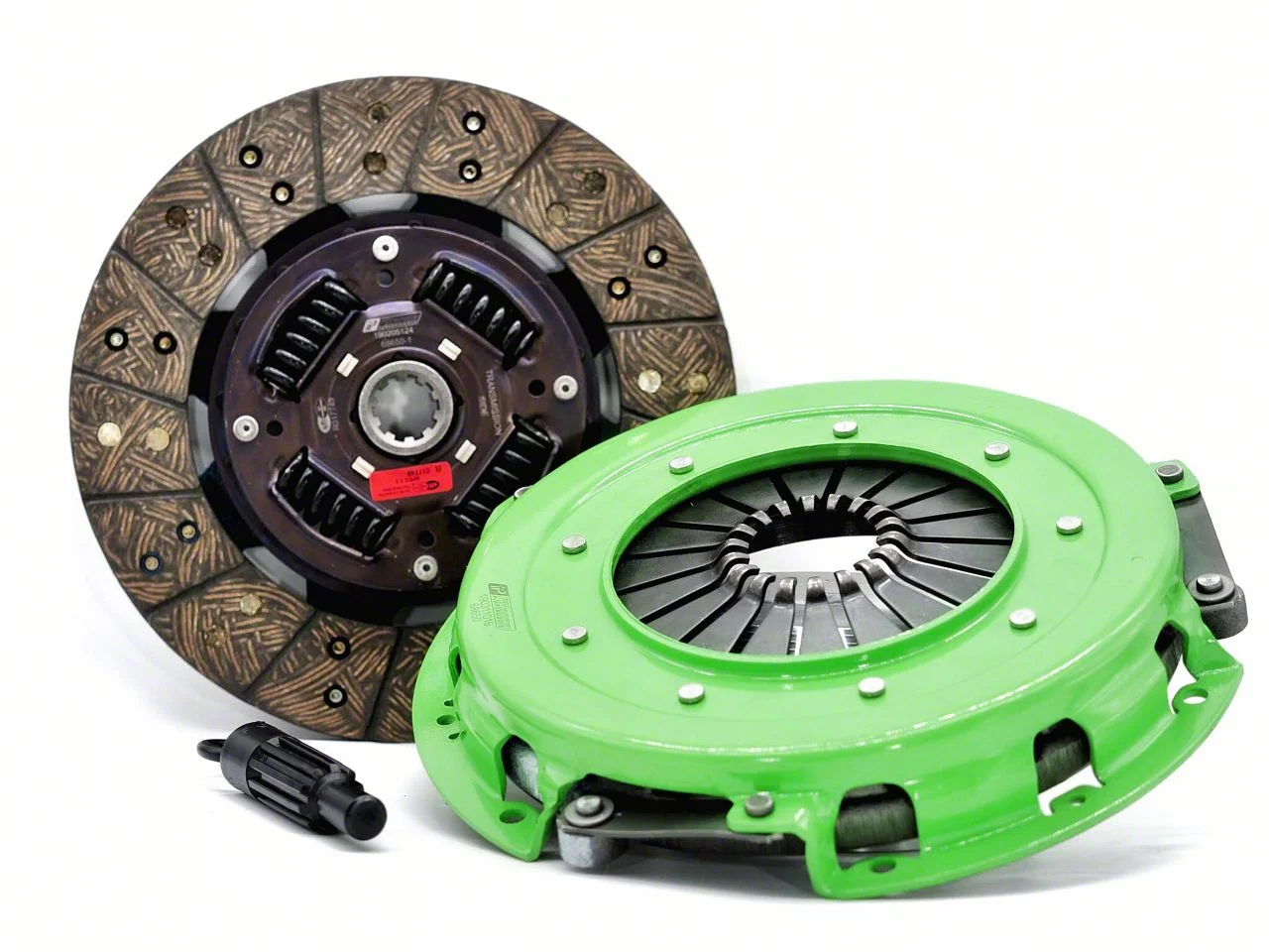 Fidanza V1 Series Single Plate Organic Clutch Kit; 23-Spline (11-17 Mustang GT)