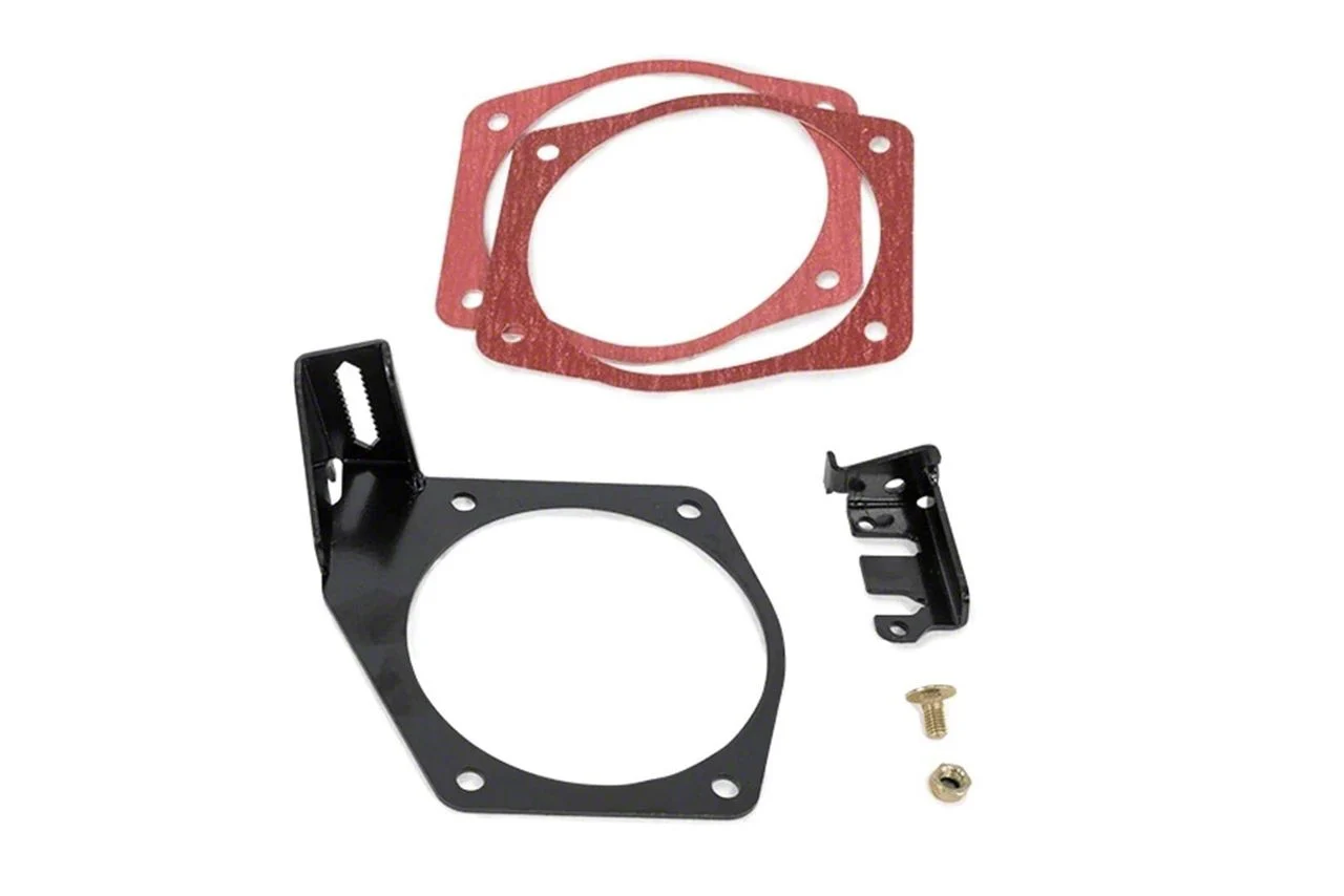 FiTech Fuel Injection LS Throttle Cable Bracket for FiTech LS Throttle Body (Universal; Some Adaptation May Be Required)