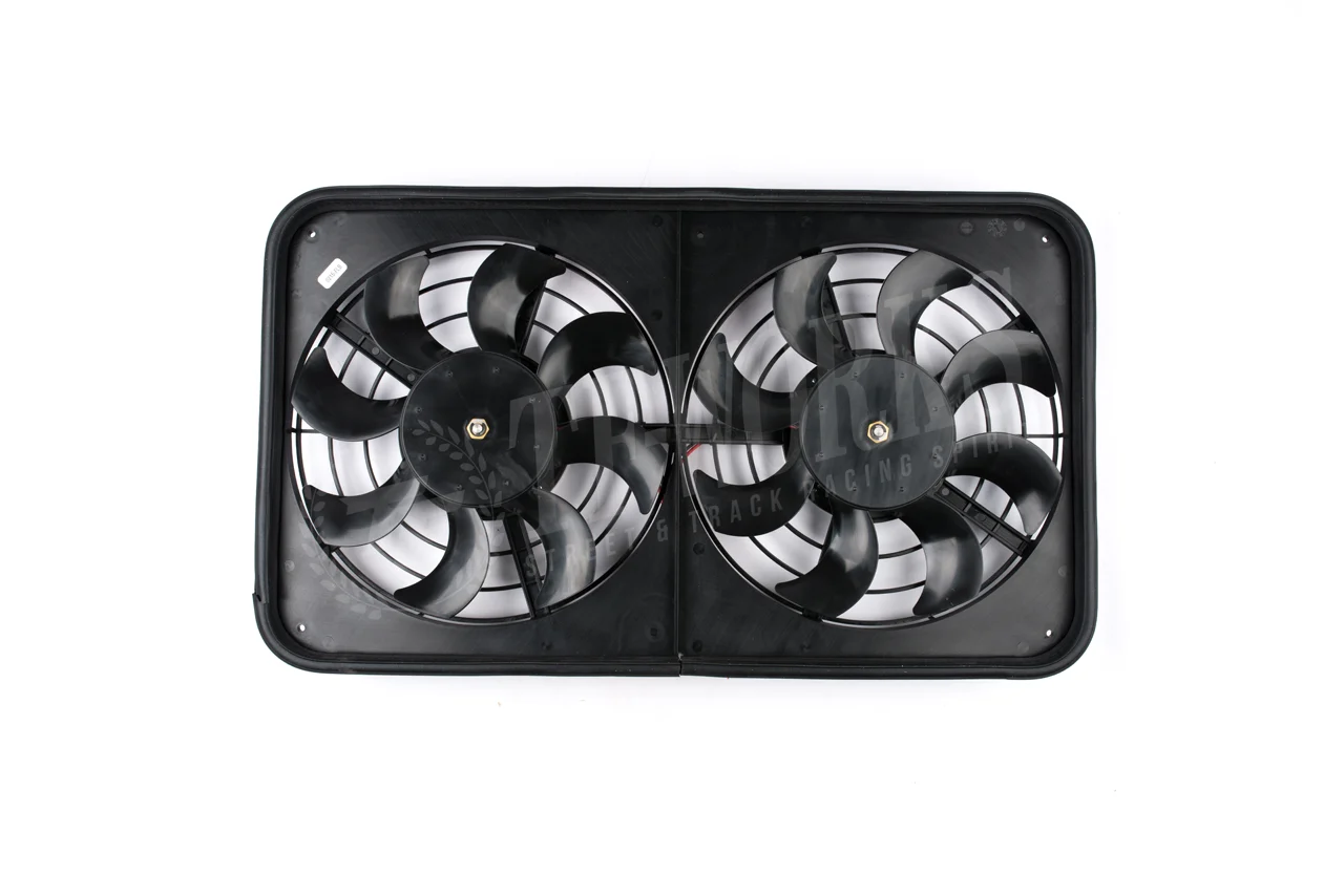 Flex-a-Lite Dual 12 1/8 inch Lo-Profile Fans