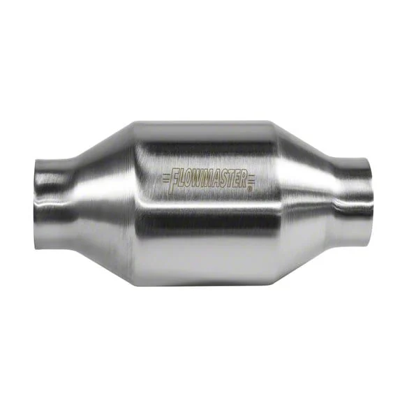 Flowmaster 200 Series Catalytic Converter; 2-inch Inlet/2-Inch Outlet; 49-State Legal (Universal; Some Adaptation May Be Required)