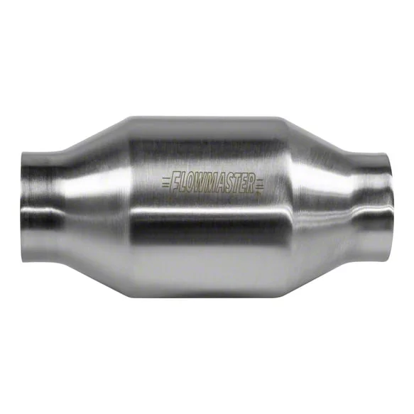 Flowmaster 200 Series Catalytic Converter; 2.50-inch Inlet/2.50-Inch Outlet; 49-State Legal (Universal; Some Adaptation May Be Required)