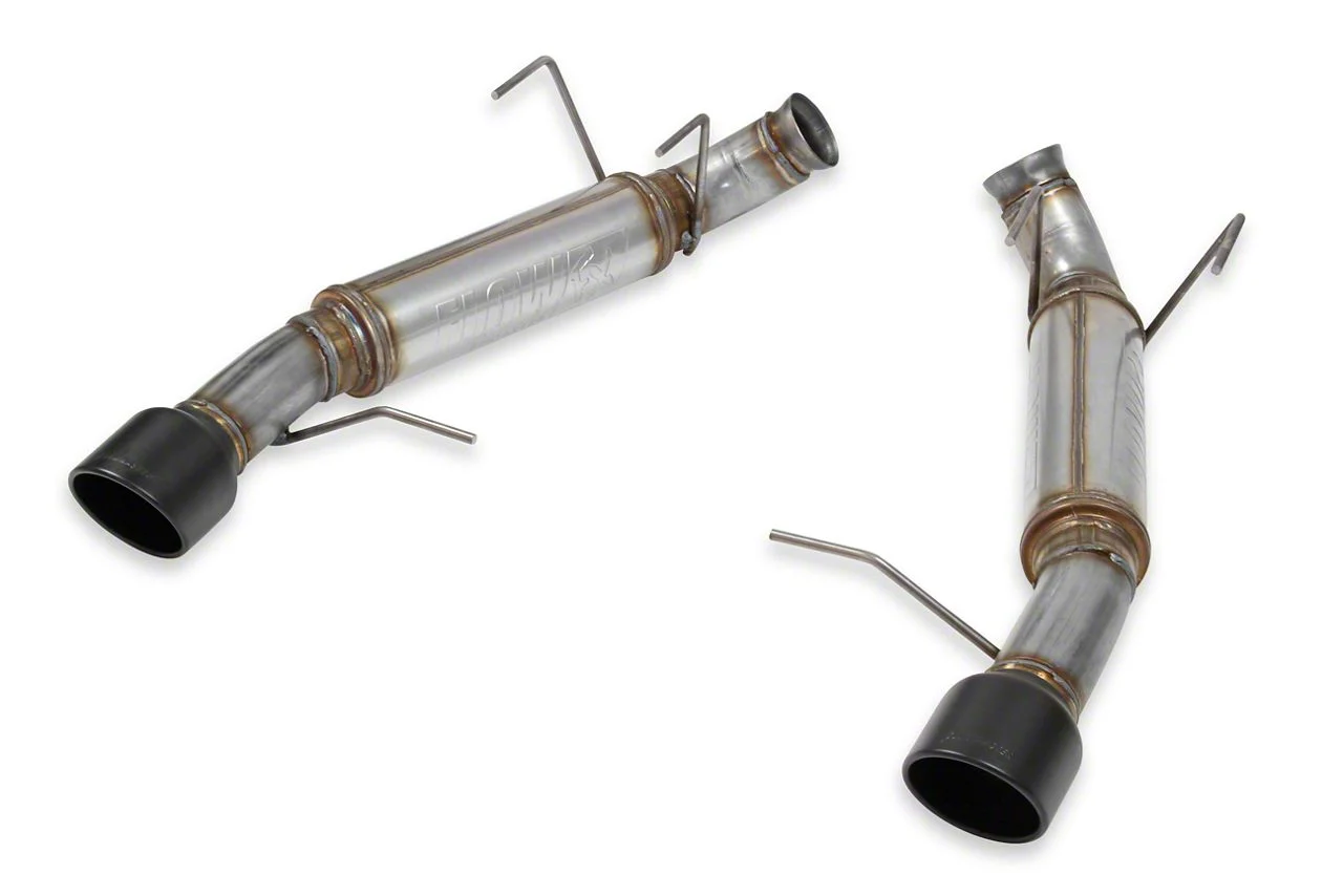 Flowmaster FlowFX Axle-Back Exhaust System with Black Tips (11-12 Mustang GT)