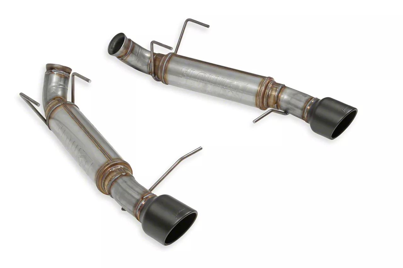 Flowmaster FlowFX Axle-Back Exhaust System with Black Tips (13-14 Mustang GT)