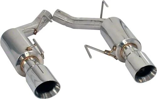 Flowtech Axle-Back Exhaust with Polished Tips (05-10 Mustang GT, GT500)