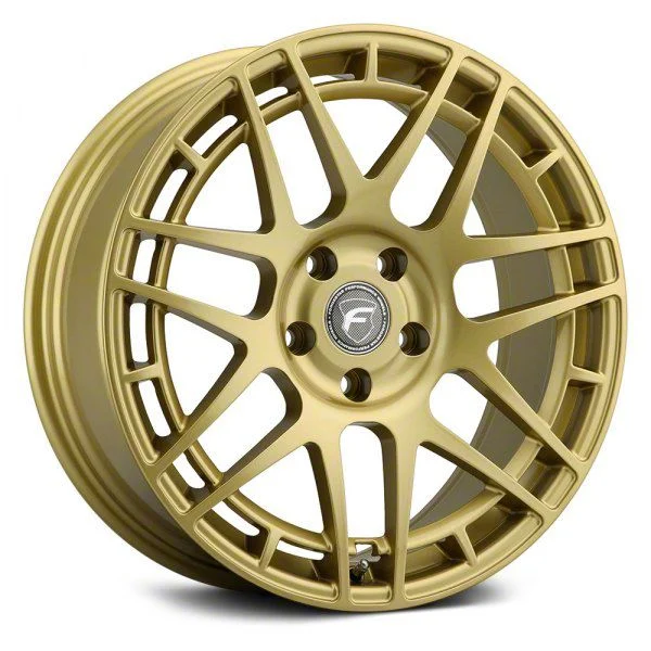 Forgestar F14C Semi Concave Gloss Gold Wheel; 18x8.5; 38mm Offset (05-09 Mustang GT, V6)