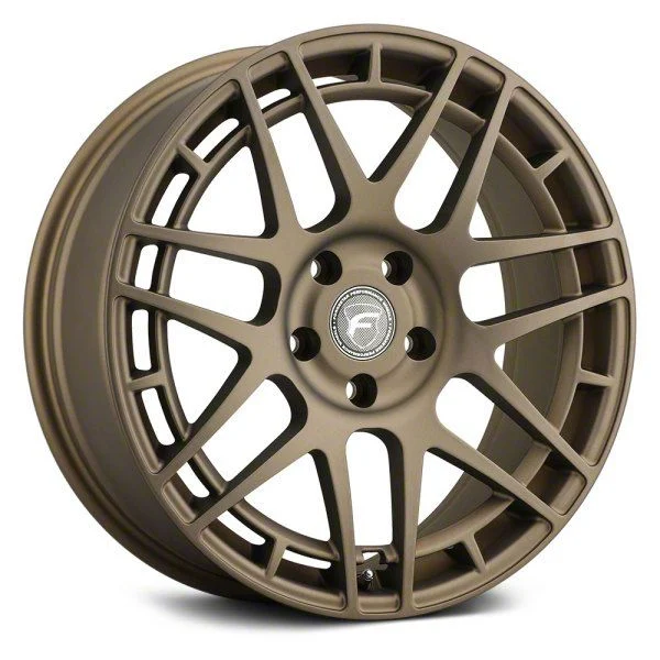 Forgestar F14C Semi Concave Satin Bronze Wheel; 18x9.5; 35mm Offset (05-09 Mustang GT, V6)