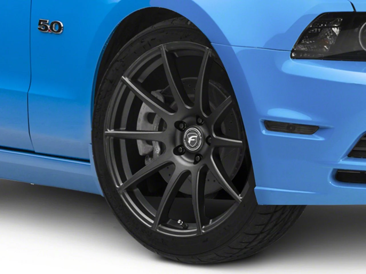 Forgestar CF10 Monoblock Textured Matte Black Wheel; 20x9.5; 29mm Offset (10-14 Mustang)