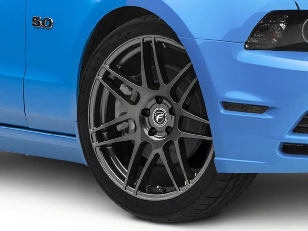 Forgestar F14 Monoblock Gunmetal Wheel; 20x9.5; 29mm Offset (10-14 Mustang)