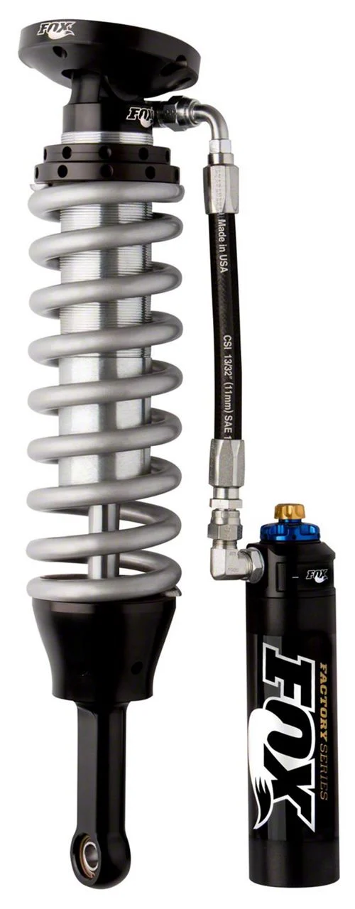 FOX Factory Race Series 2.5 Front Coil-Over Reservoir Shocks with DSC Adjuster for 4 to 6.50-Inch Lift (07-18 Sierra 1500)