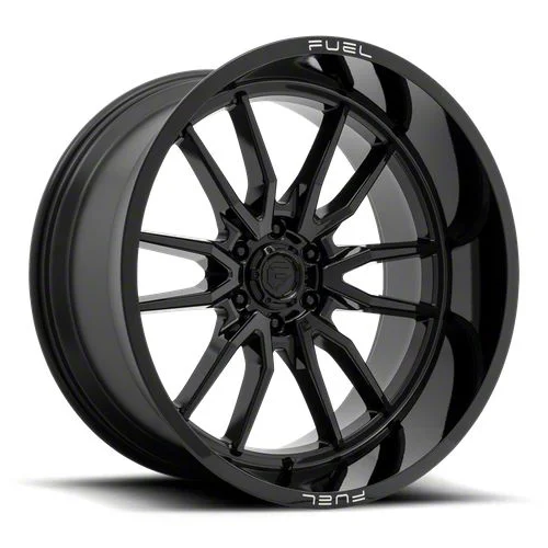 Fuel Wheels Clash Gloss Black 6-Lug Wheel; 24x12; -44mm Offset (04-08 F-150)
