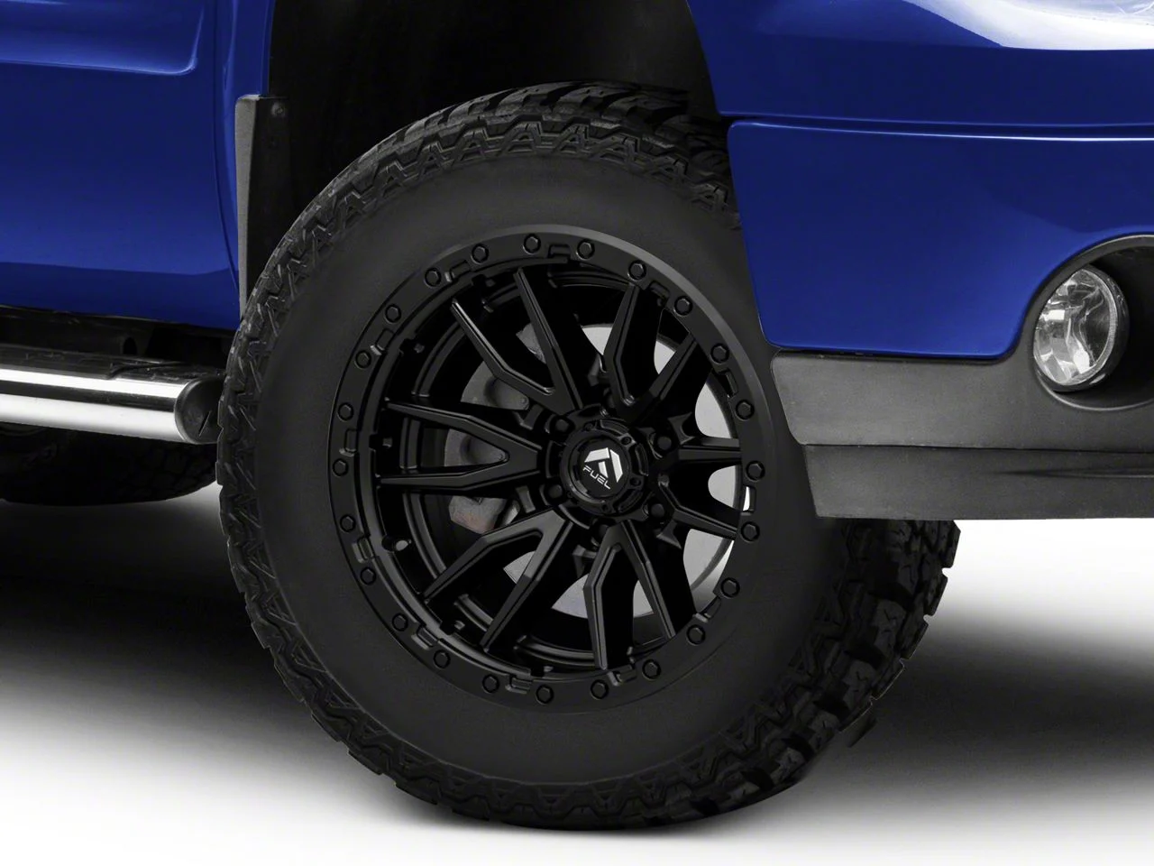 Fuel Wheels Rebel Matte Black 6-Lug Wheel; 18x9; 20mm Offset (07-13 Sierra 1500)