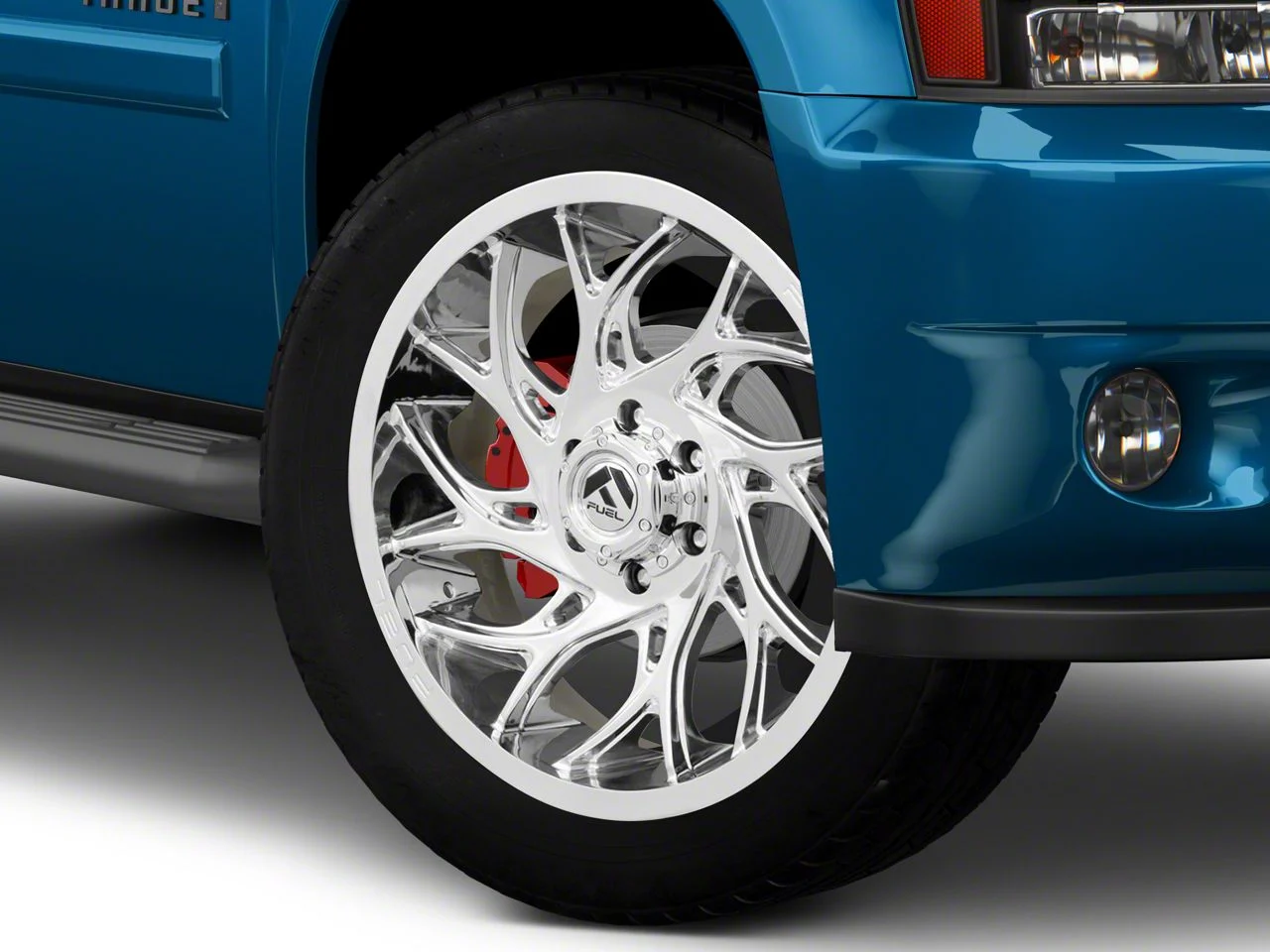 Fuel Wheels Runner Chrome 6-Lug Wheel; 24x12; -44mm Offset (07-14 Tahoe)