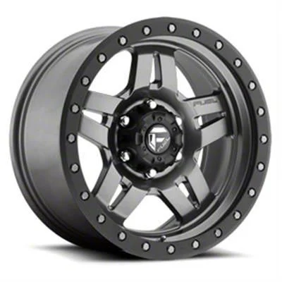 Fuel Wheels Anza Matte Gunmetal 6-Lug Wheel; 20x9; 19mm Offset (07-14 Yukon)