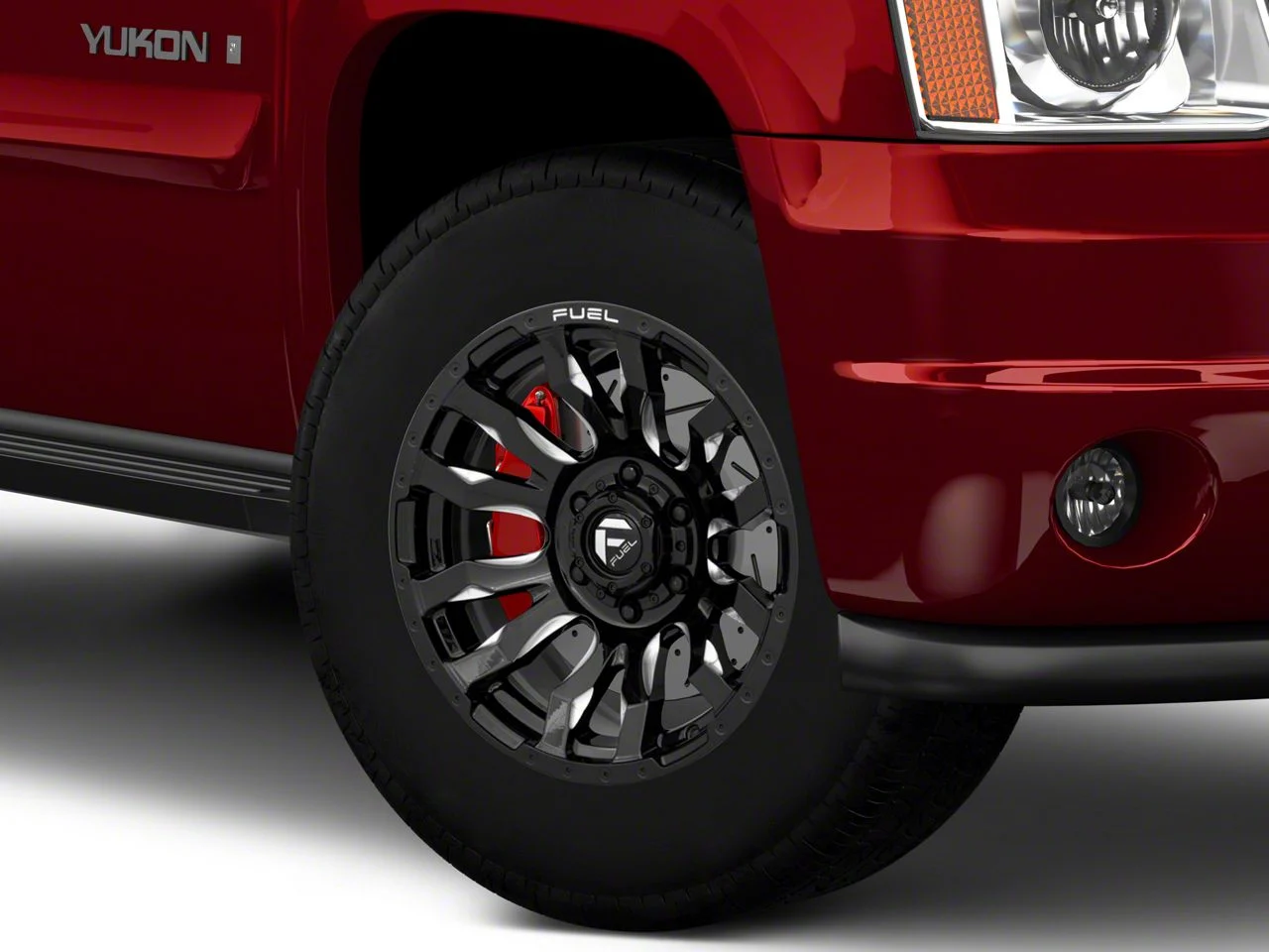 Fuel Wheels Blitz Gloss Black Milled 6-Lug Wheel; 18x9; 1mm Offset (07-14 Yukon)