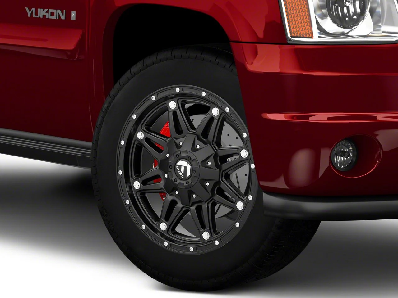 Fuel Wheels Hostage Gloss Black 6-Lug Wheel; 20x12; -44mm Offset (07-14 Yukon)