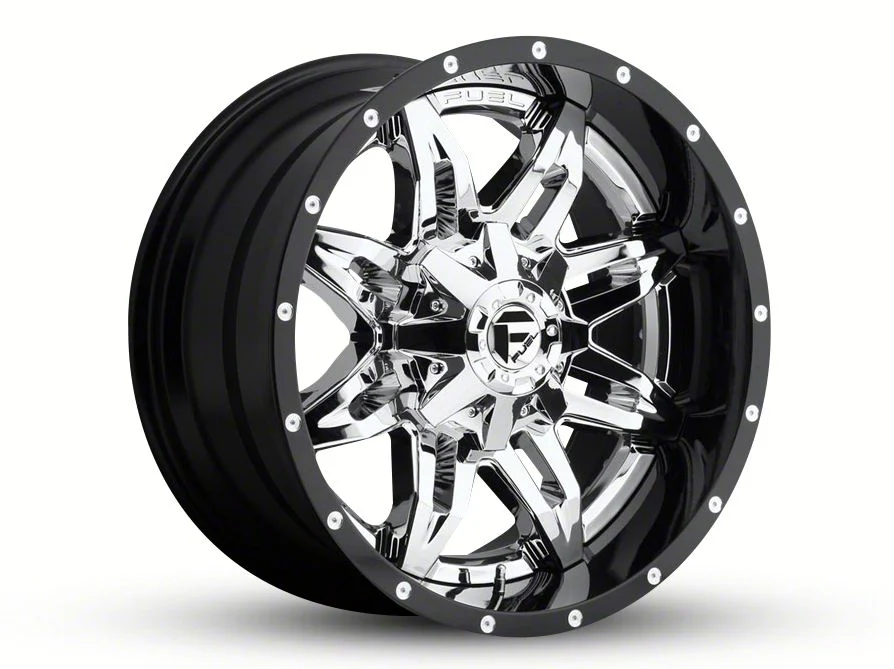 Fuel Wheels Lethal Chrome 6-Lug Wheel; 20x10; -19mm Offset (07-14 Yukon)