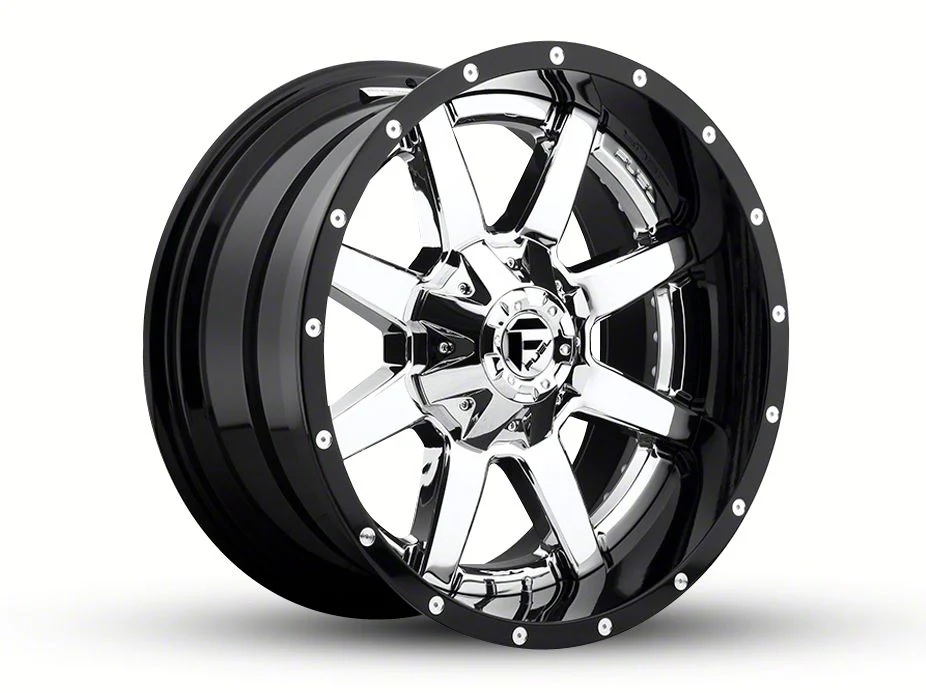 Fuel Wheels Maverick Chrome 6-Lug Wheel; 24x12; -44mm Offset (07-14 Yukon)