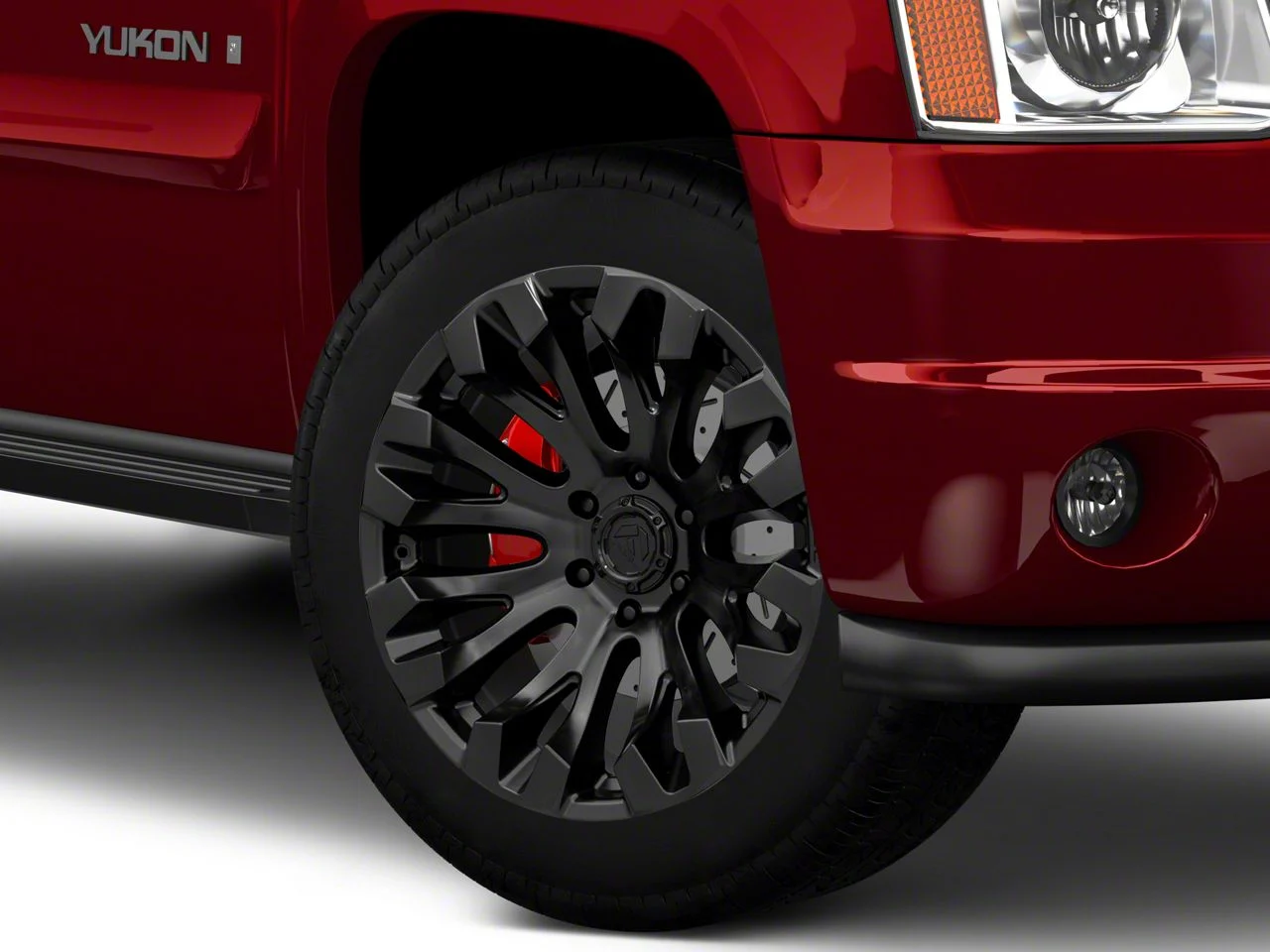 Fuel Wheels Quake Blackout 6-Lug Wheel; 20x10; -18mm Offset (07-14 Yukon)