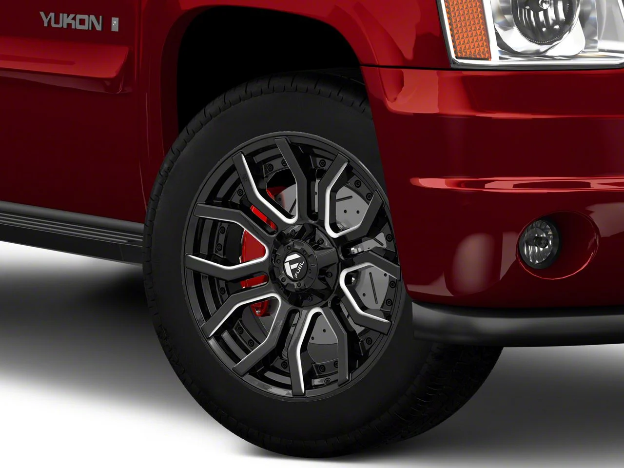 Fuel Wheels Rage Gloss Black Milled 6-Lug Wheel; 20x10; -18mm Offset (07-14 Yukon)