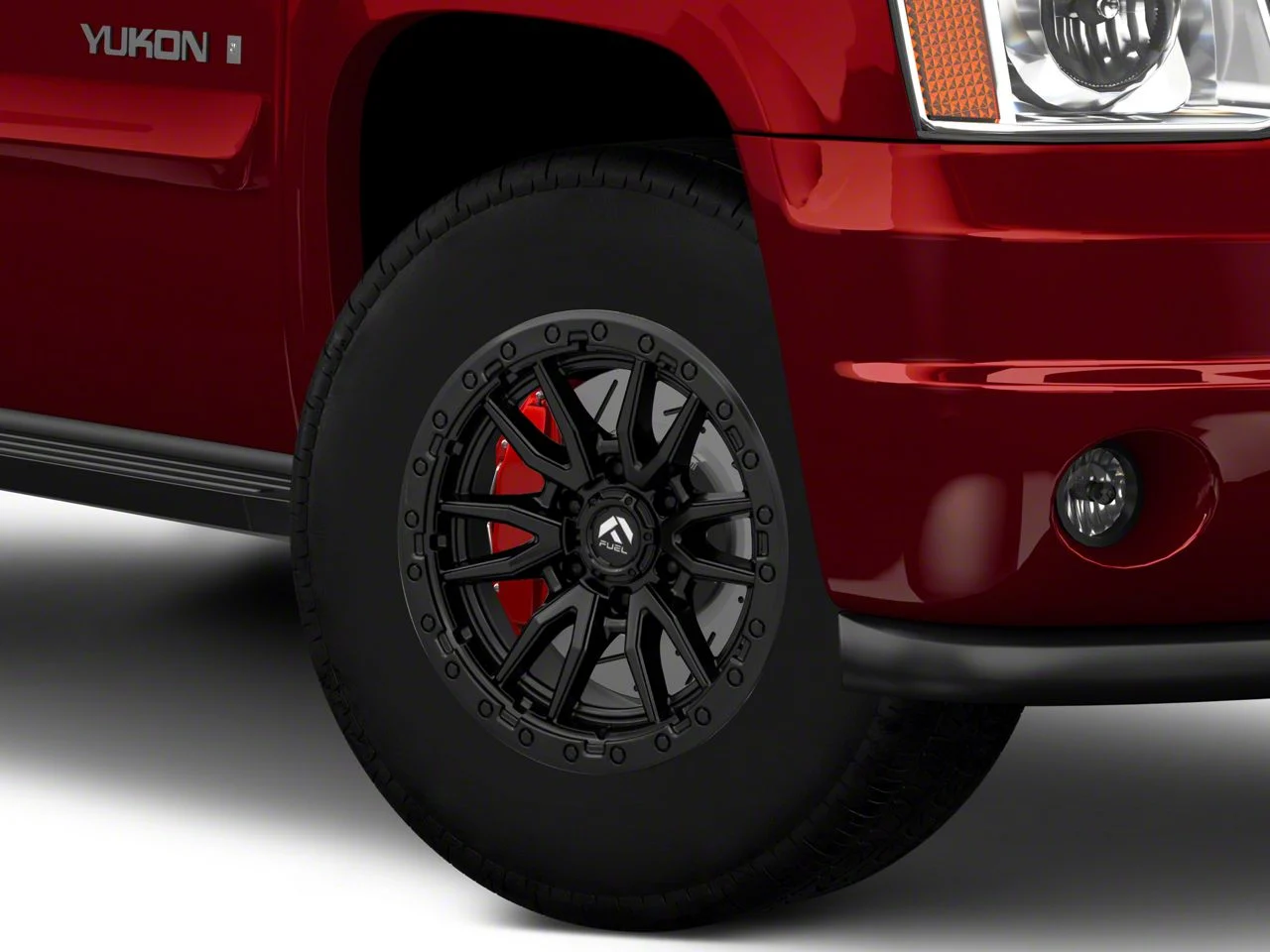 Fuel Wheels Rebel Matte Black 6-Lug Wheel; 17x9; -12mm Offset (07-14 Yukon)