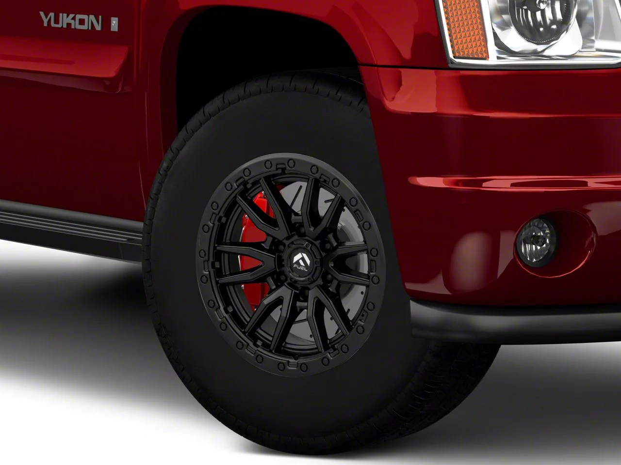 Fuel Wheels Rebel Matte Black 6-Lug Wheel; 17x9; 1mm Offset (07-14 Yukon)