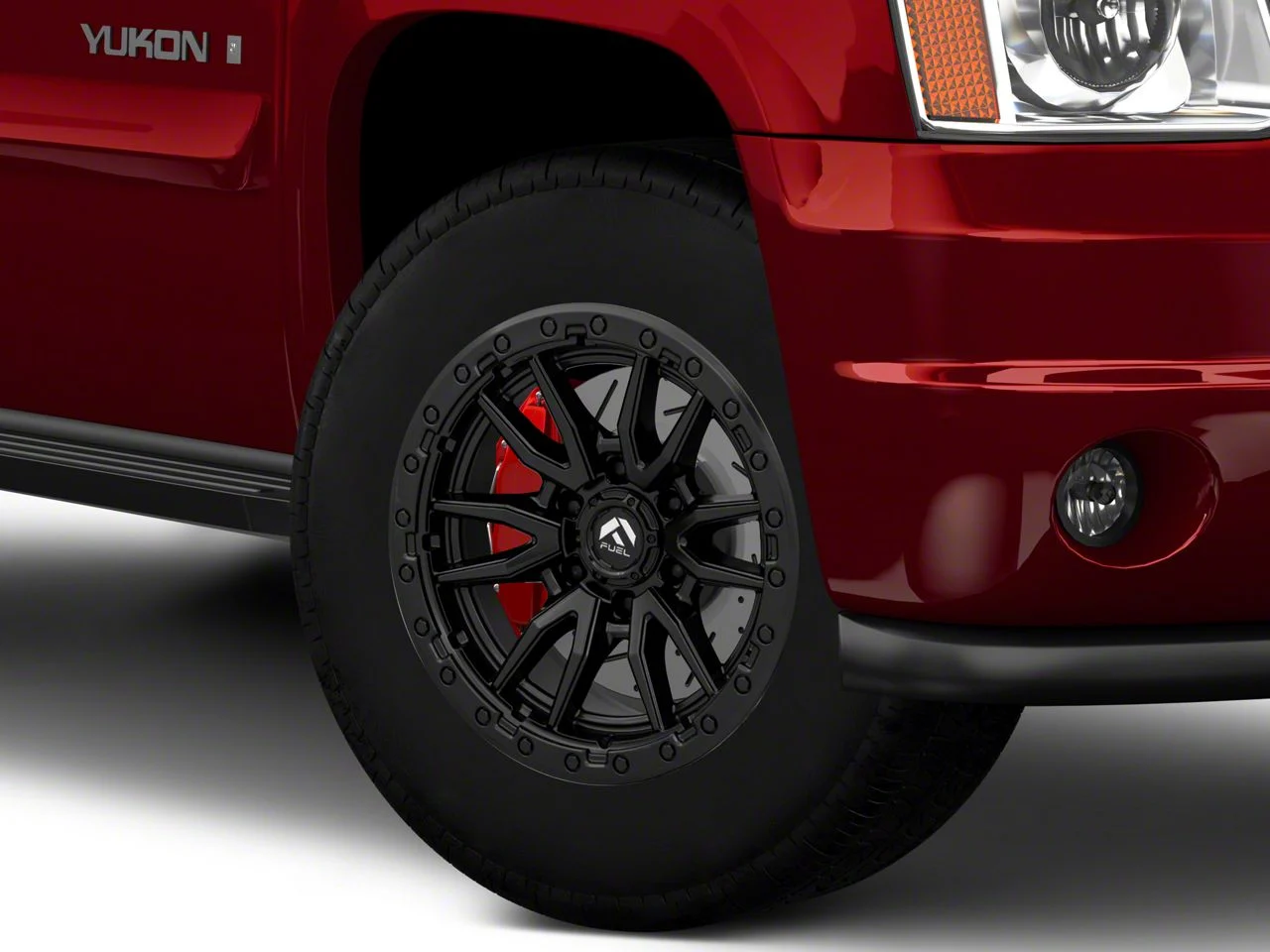 Fuel Wheels Rebel Matte Black 6-Lug Wheel; 18x9; 1mm Offset (07-14 Yukon)