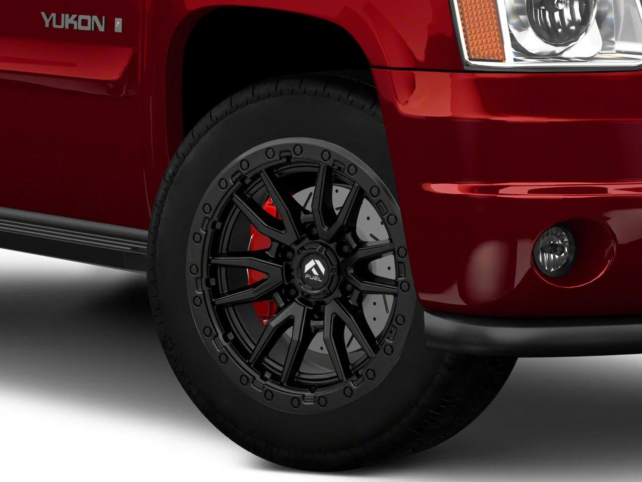 Fuel Wheels Rebel Matte Black 6-Lug Wheel; 20x10; -18mm Offset (07-14 Yukon)