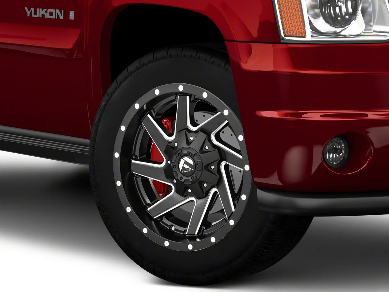 Fuel Wheels Renegade Matte Black Milled 6-Lug Wheel; 20x9; 20mm Offset (07-14 Yukon)