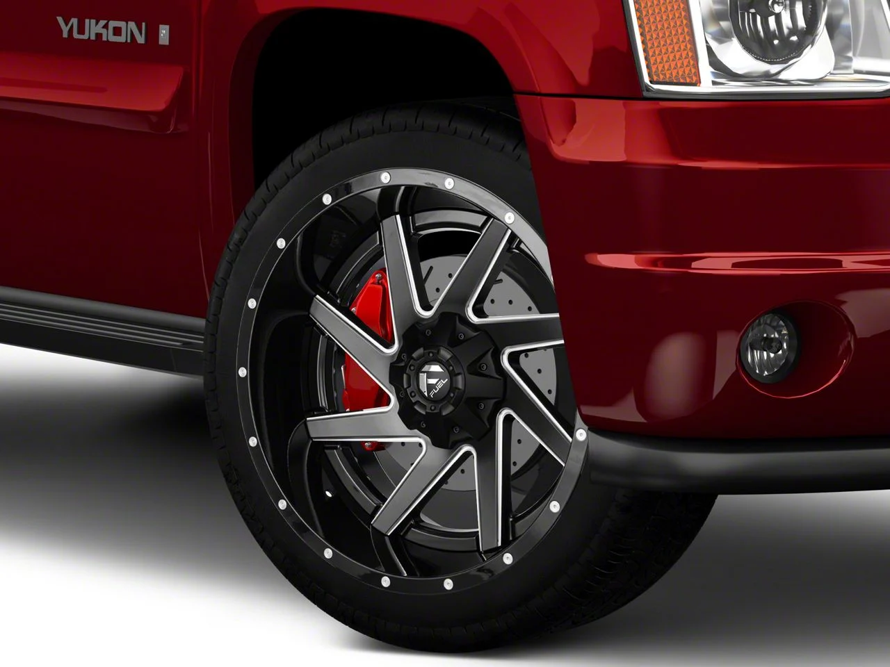 Fuel Wheels Renegade Matte Black Milled 6-Lug Wheel; 22x12; -44mm Offset (07-14 Yukon)