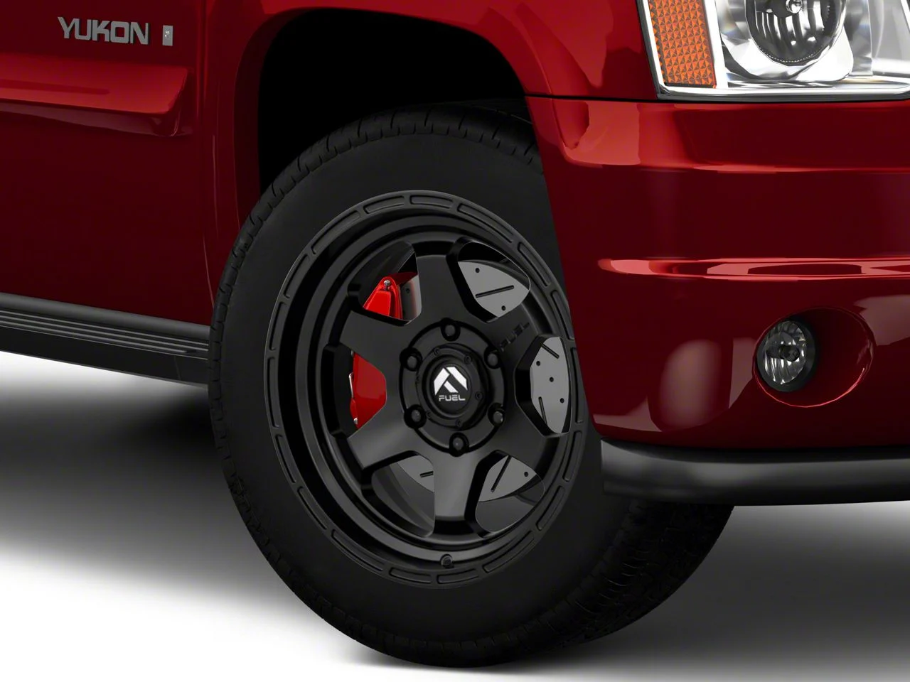 Fuel Wheels Ripper Matte Black 6-Lug Wheel; 20x9; 20mm Offset (07-14 Yukon)