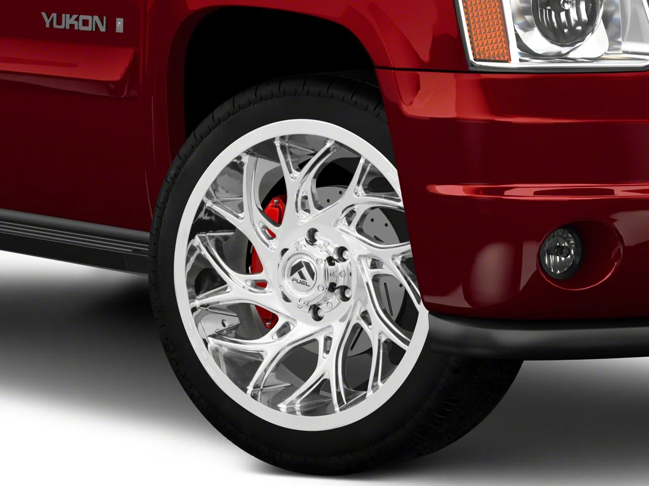 Fuel Wheels Runner Chrome 6-Lug Wheel; 24x14; -75mm Offset (07-14 Yukon)