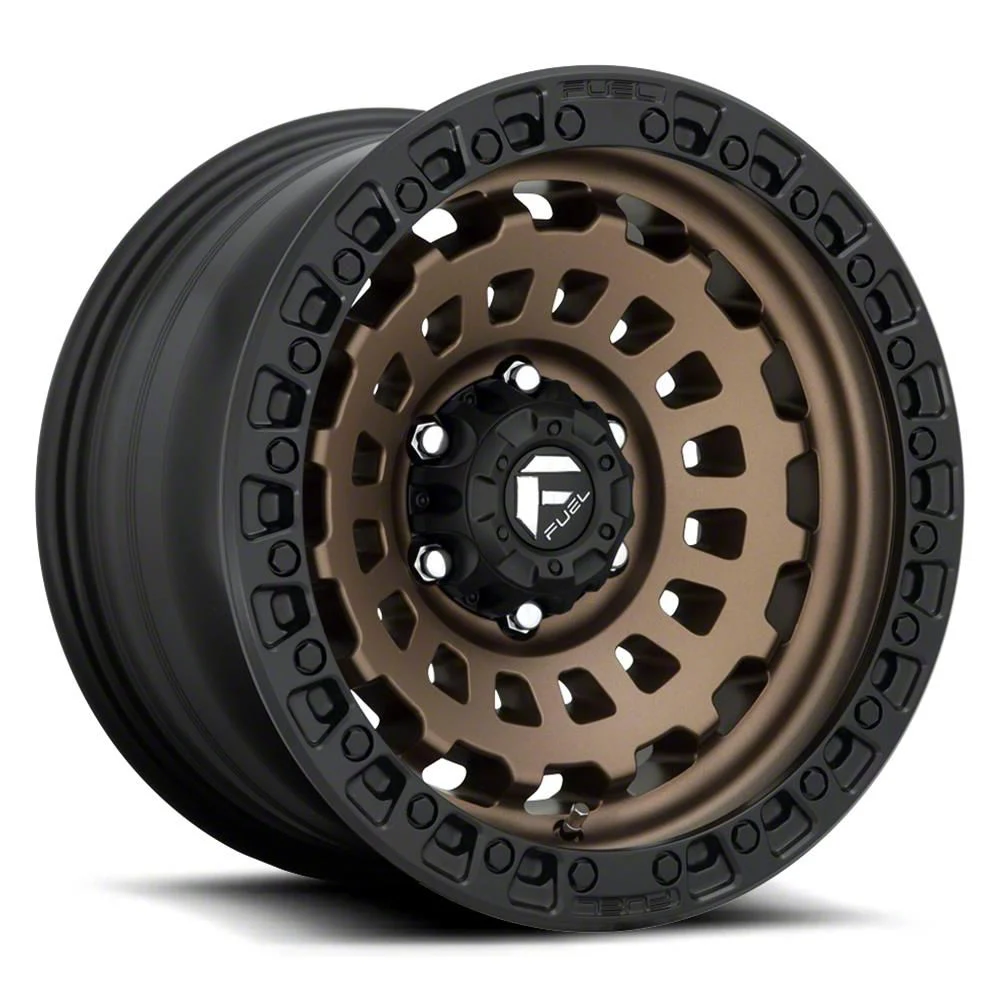 Fuel Wheels Zephyr Matte Bronze 6-Lug Wheel; 18x9; 1mm Offset (07-14 Yukon)