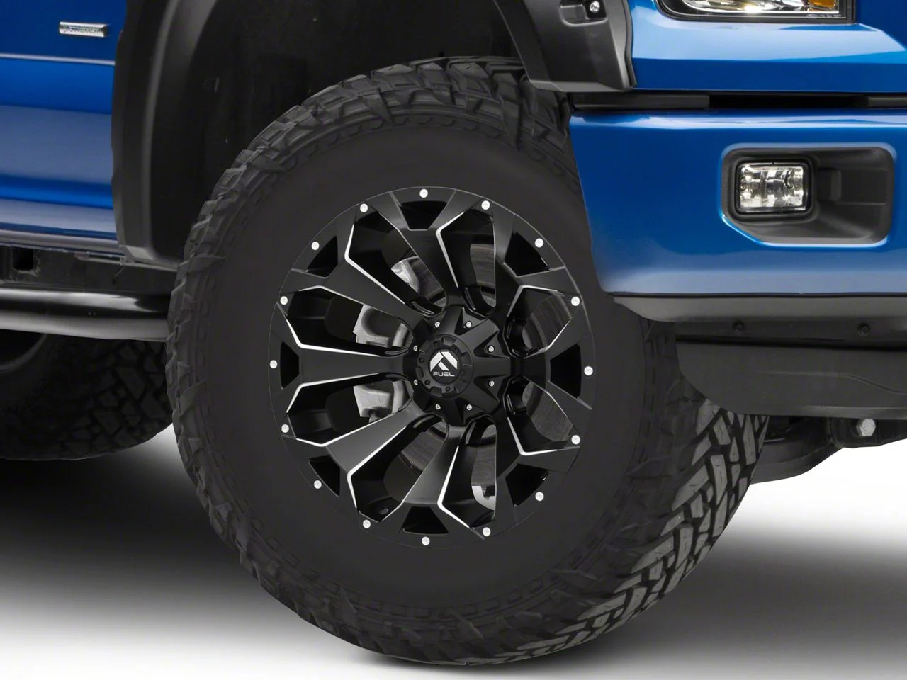 Fuel Wheels Assault Matte Black Milled 6-Lug Wheel; 18x9; -12mm Offset (15-20 F-150)