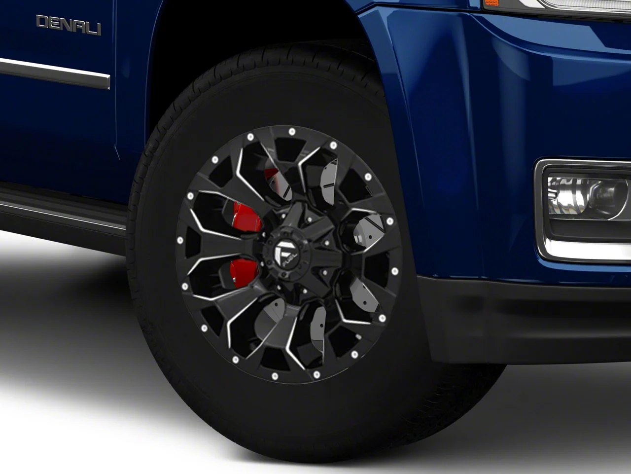 Fuel Wheels Assault Gloss Black Milled 6-Lug Wheel; 18x9; 1mm Offset (15-20 Yukon)
