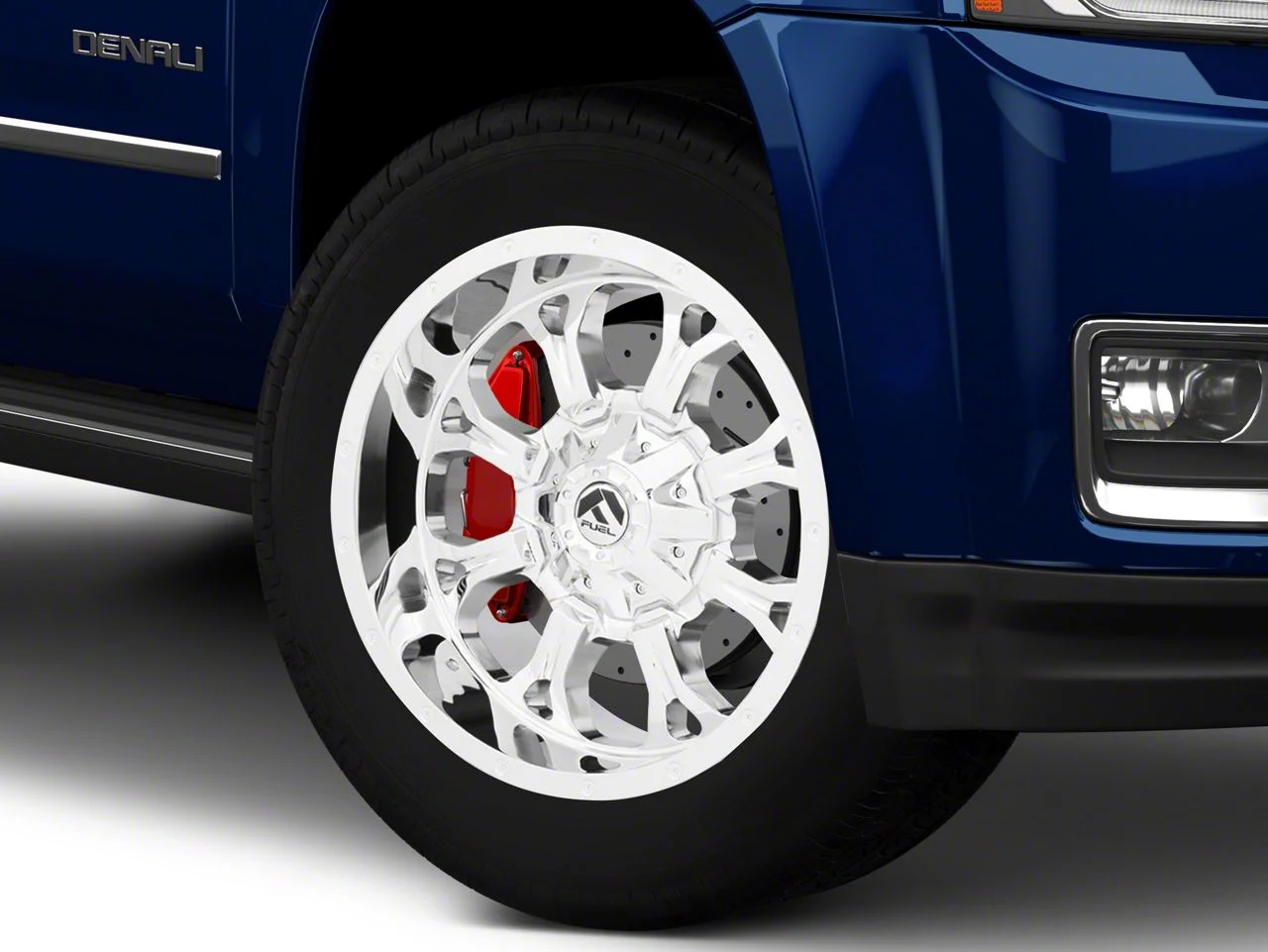 Fuel Wheels Krank Chrome 6-Lug Wheel; 20x10; -24mm Offset (15-20 Yukon)