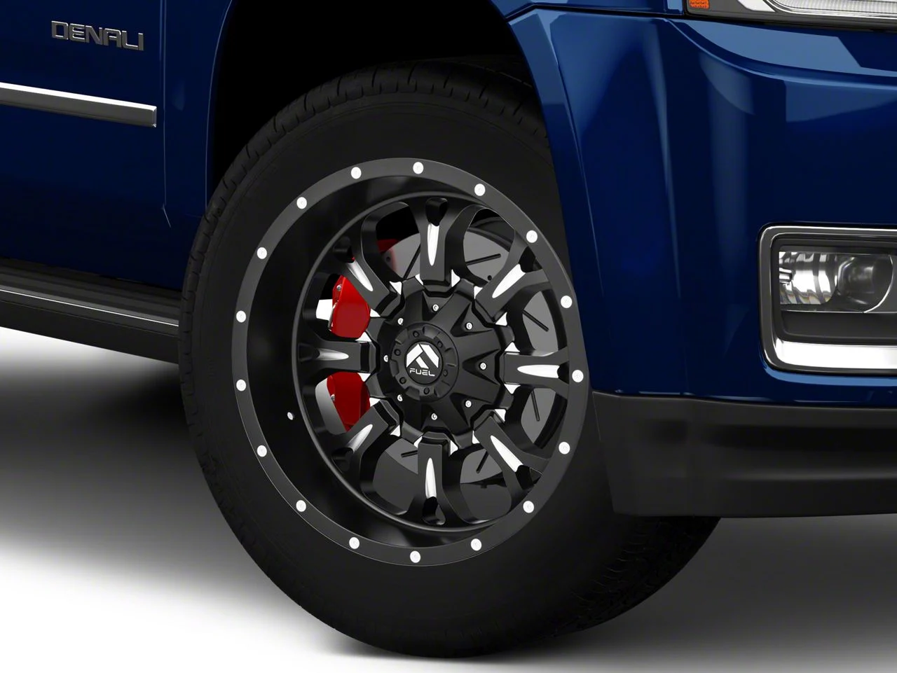 Fuel Wheels Krank Matte Black Milled 6-Lug Wheel; 20x10; -24mm Offset (15-20 Yukon)