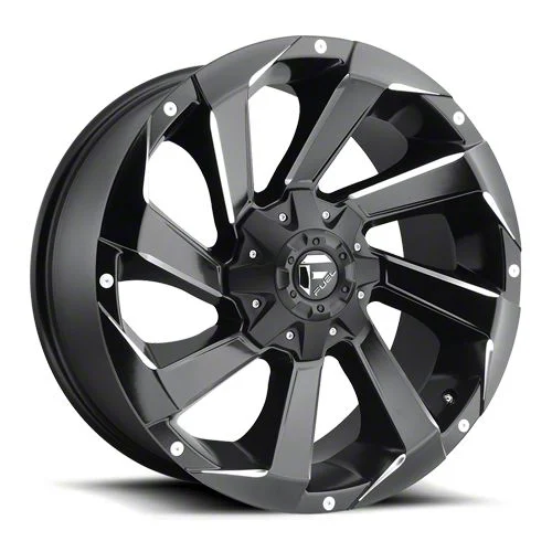 Fuel Wheels Razor Matte Black Milled 6-Lug Wheel; 18x9; 20mm Offset (15-20 Yukon)