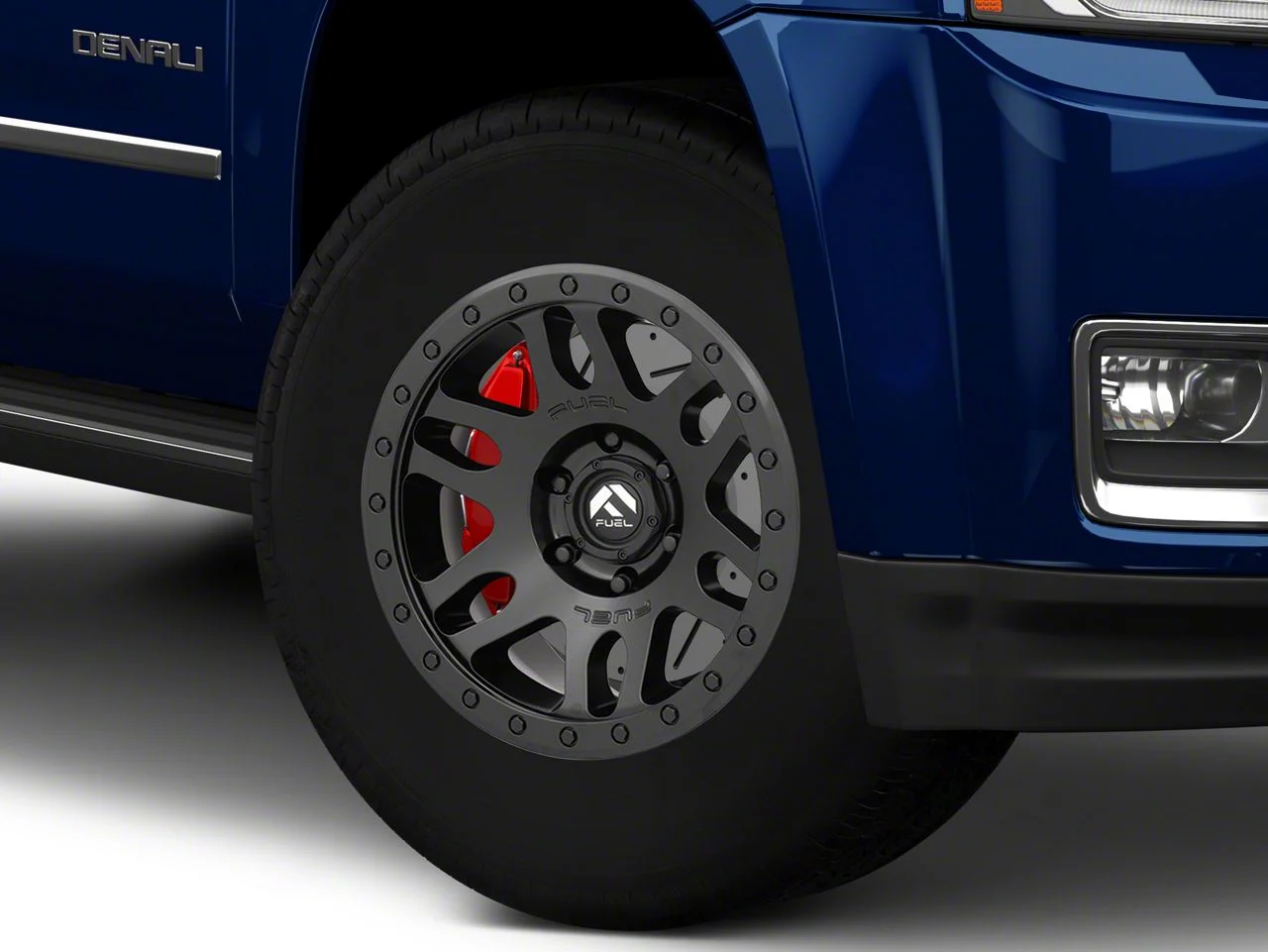 Fuel Wheels Recoil Matte Black 6-Lug Wheel; 17x8.5; 7mm Offset (15-20 Yukon)