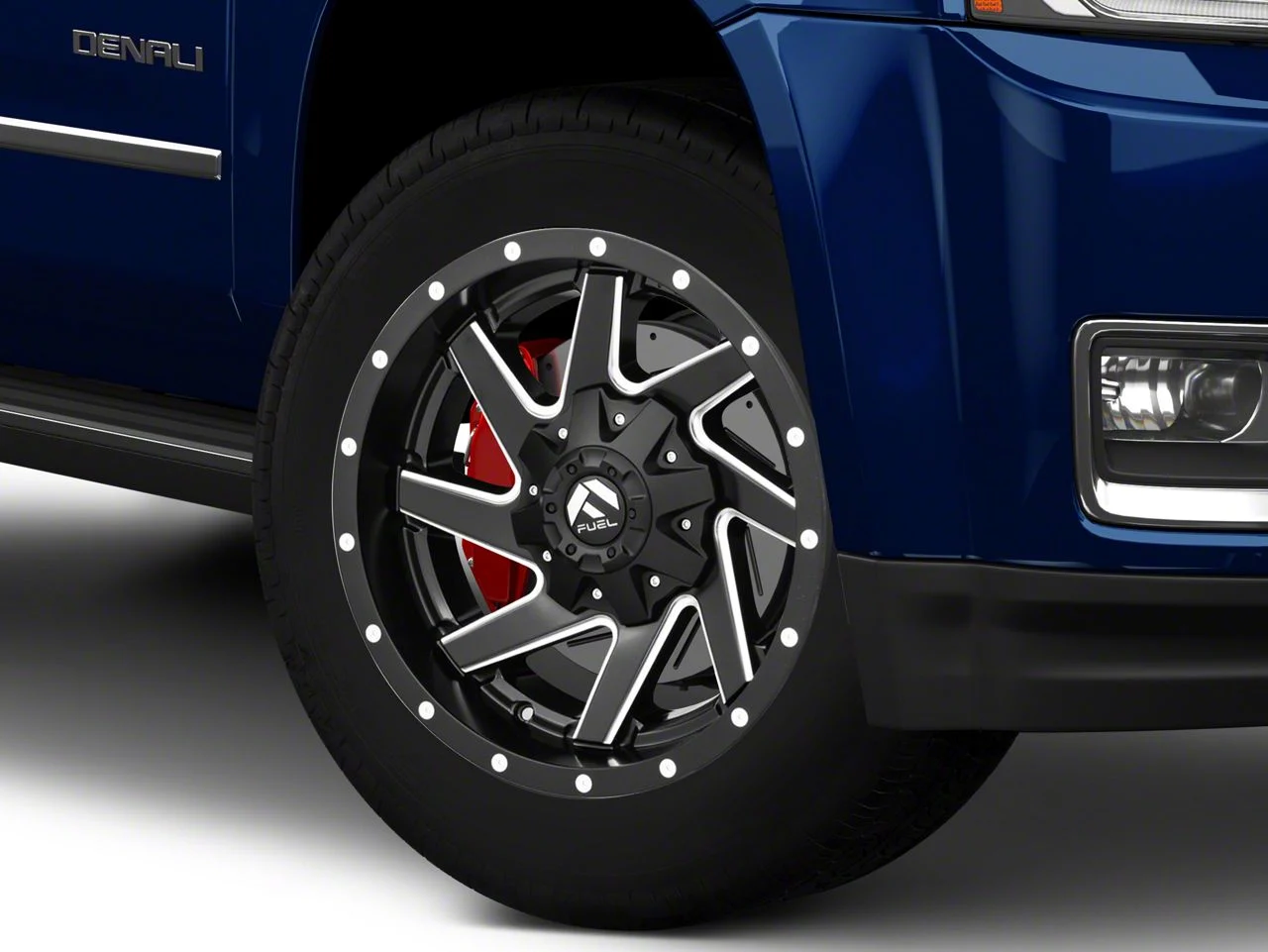 Fuel Wheels Renegade Matte Black Milled 6-Lug Wheel; 20x9; 20mm Offset (15-20 Yukon)