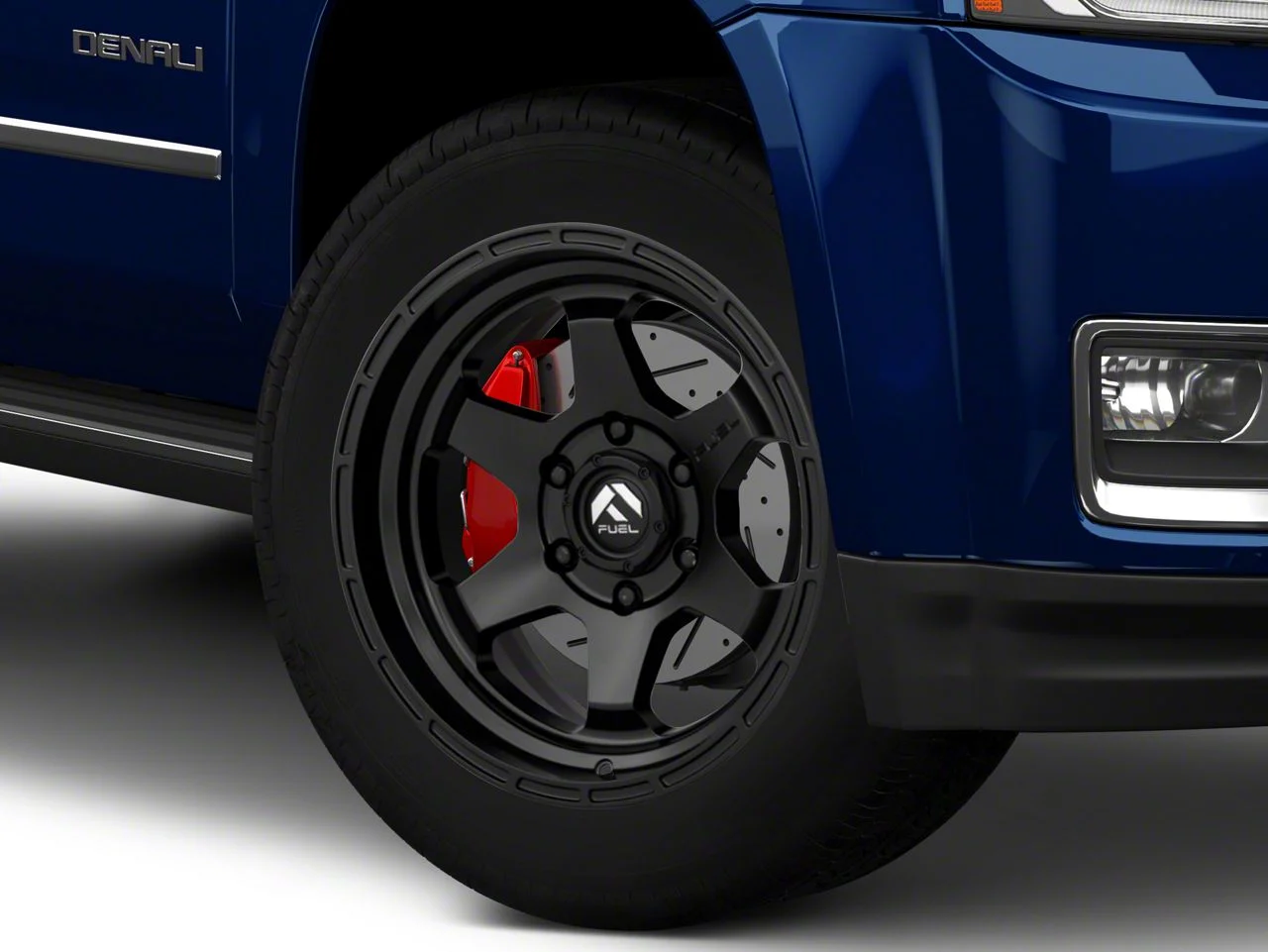 Fuel Wheels Ripper Matte Black 6-Lug Wheel; 20x9; 20mm Offset (15-20 Yukon)