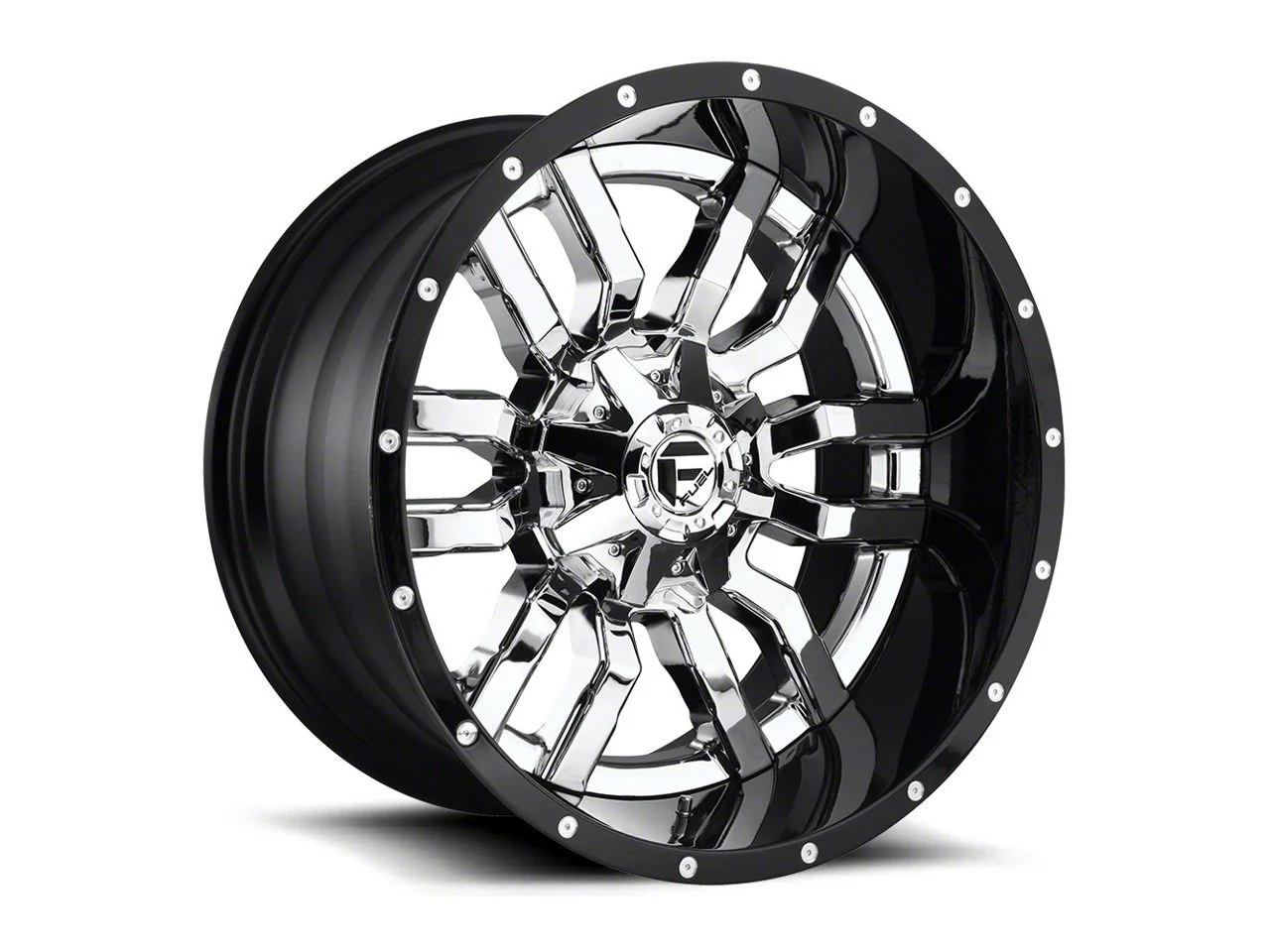Fuel Wheels Sledge Chrome 6-Lug Wheel; 22x10; -13mm Offset (15-20 Yukon)