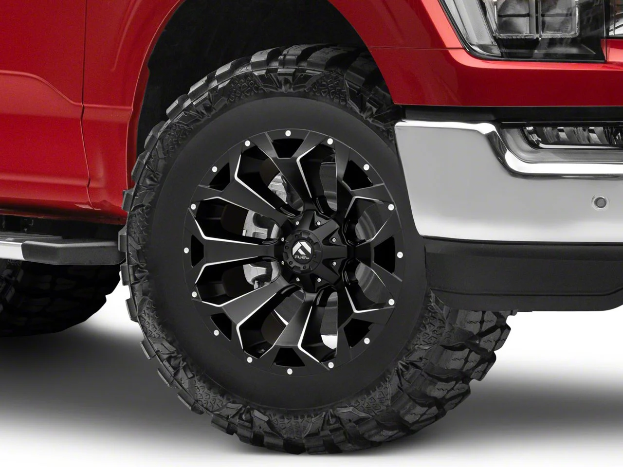 Fuel Wheels Assault Matte Black Milled 6-Lug Wheel; 18x9; -12mm Offset (21-26 F-150)