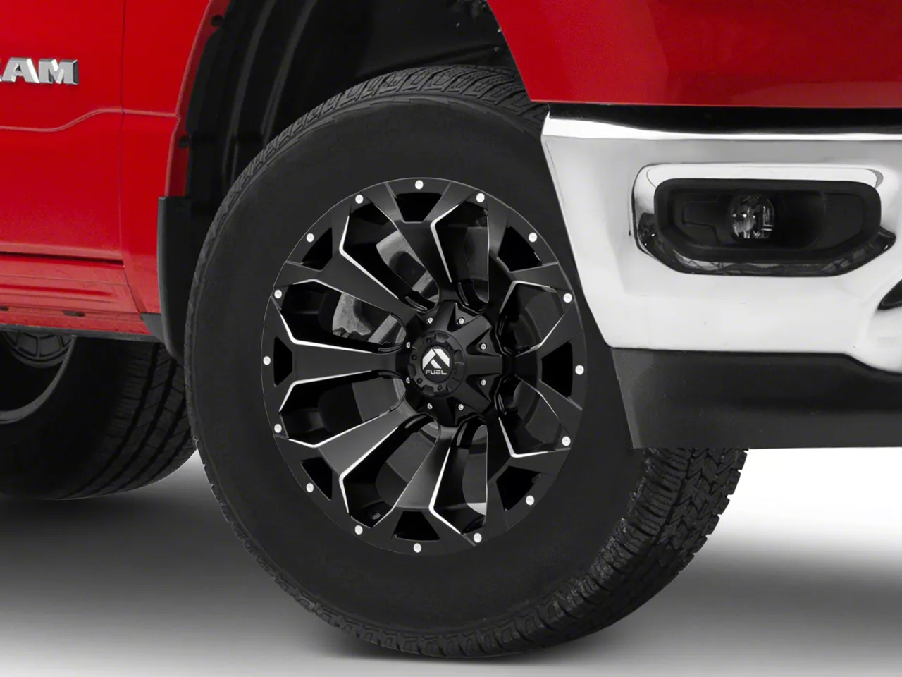 Fuel Wheels Assault Matte Black Milled 6-Lug Wheel; 18x9; -13mm Offset (19-26 RAM 1500)