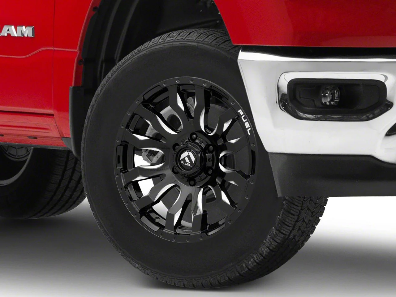 Fuel Wheels Blitz Gloss Black Milled 6-Lug Wheel; 18x9; 20mm Offset (19-26 RAM 1500)