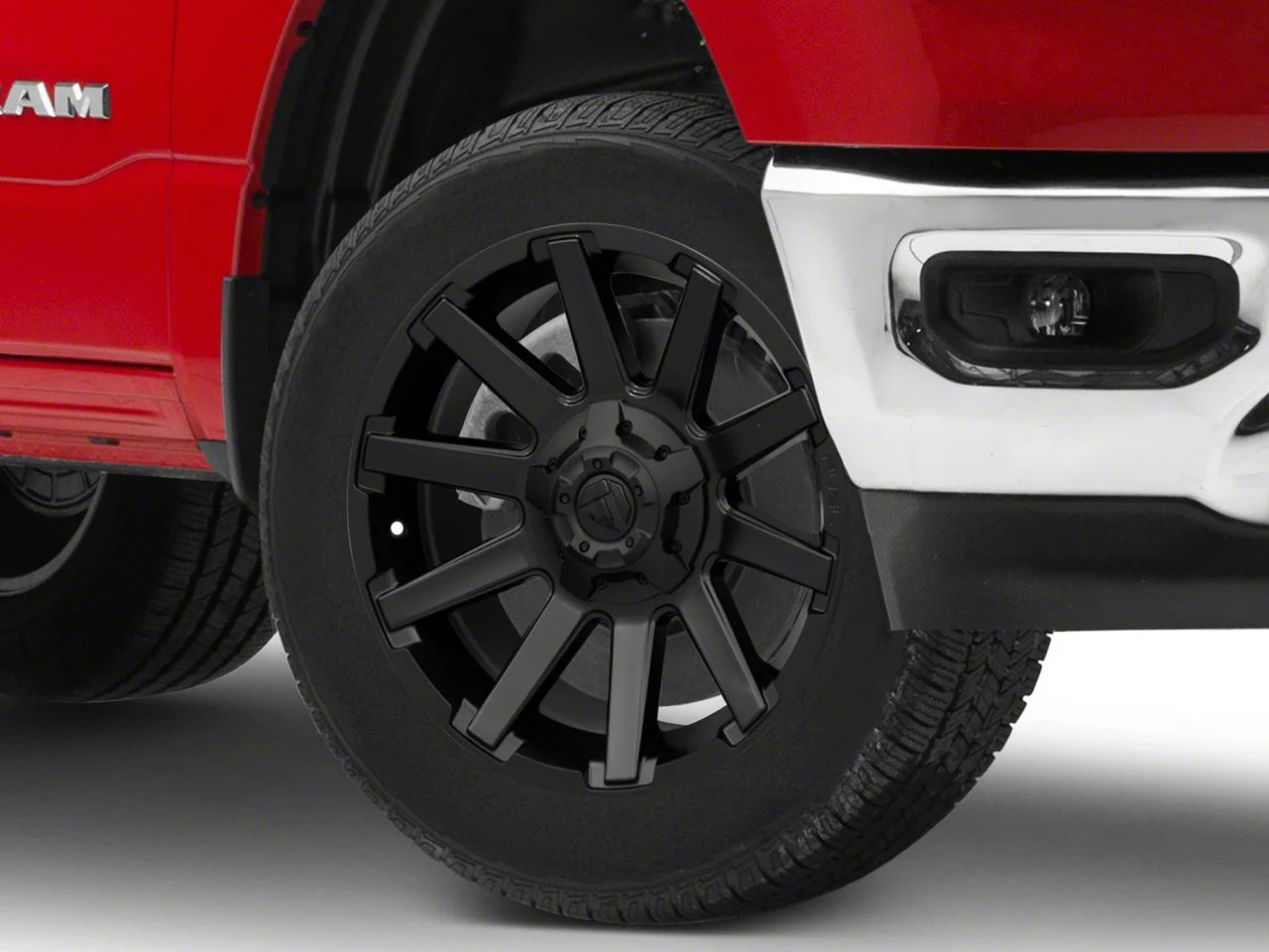 Fuel Wheels Contra Satin Black 6-Lug Wheel; 20x10; -19mm Offset (19-26 RAM 1500)