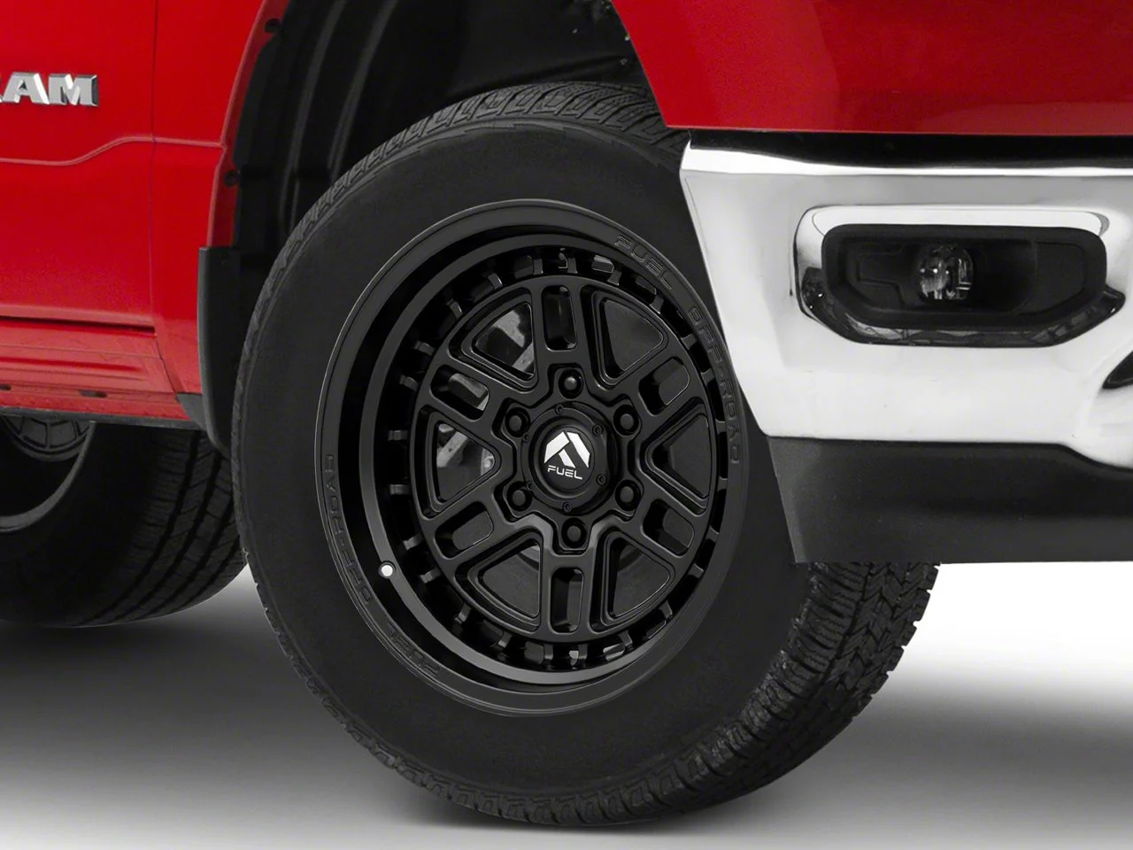 Fuel Wheels Nitro Matte Black 6-Lug Wheel; 20x9; 1mm Offset (19-26 RAM 1500)
