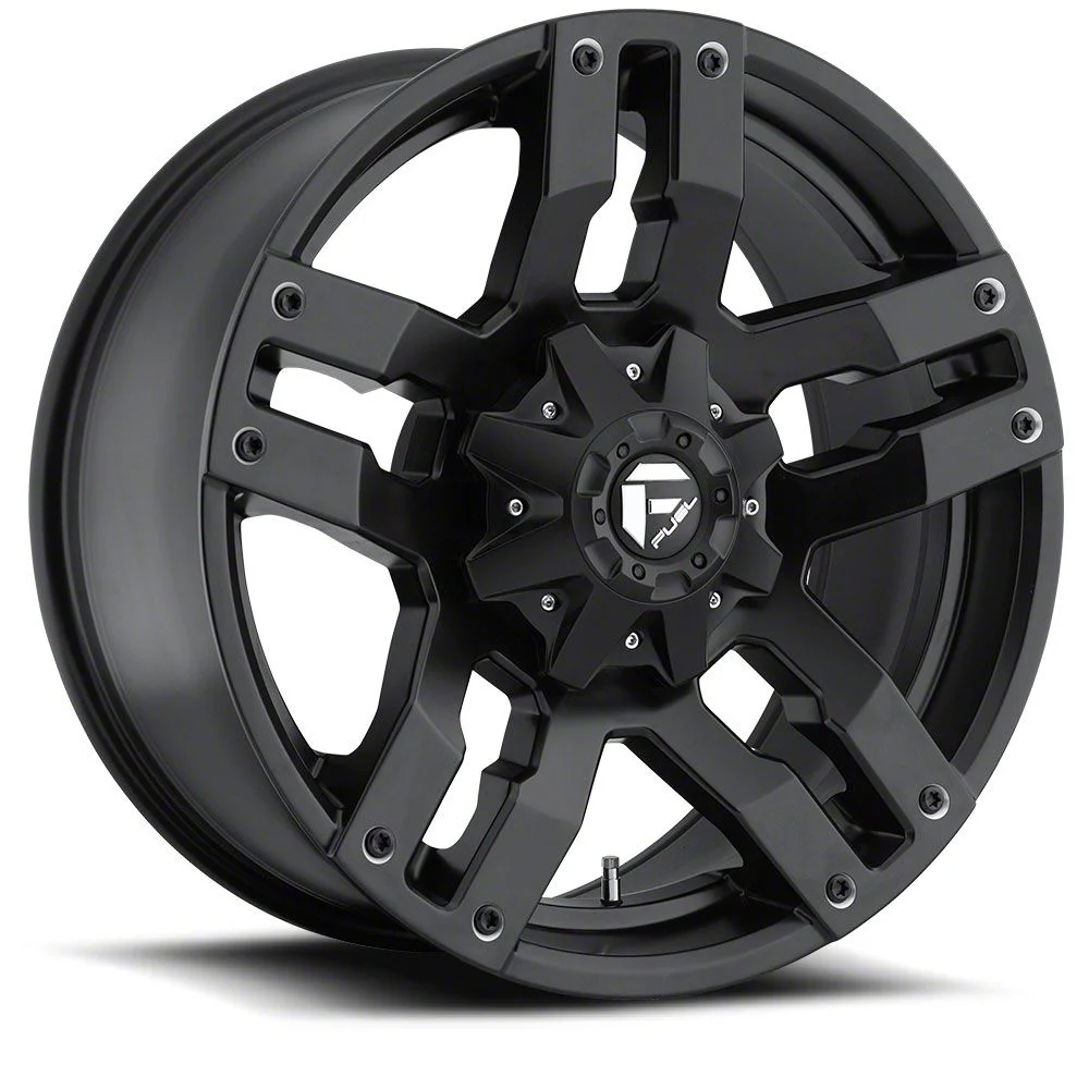 Fuel Wheels Pump Matte Black 6-Lug Wheel; 20x9; 20mm Offset (19-26 RAM 1500)