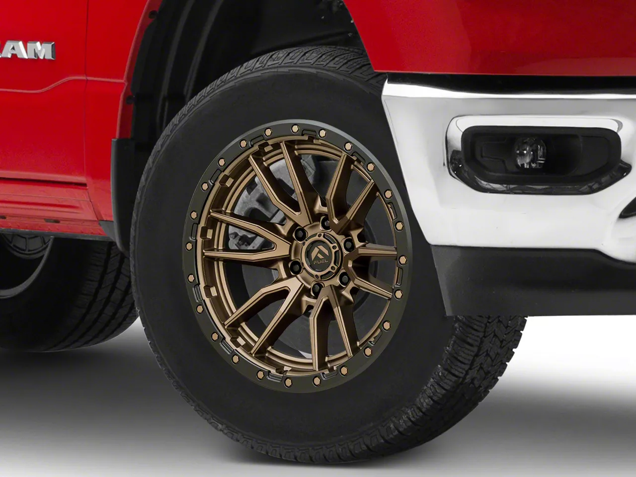 Fuel Wheels Rebel Matte Bronze 6-Lug Wheel; 18x9; 1mm Offset (19-26 RAM 1500)