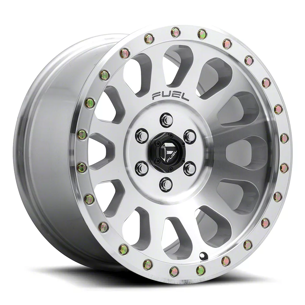 Fuel Wheels Vector Diamond Cut Machined 6-Lug Wheel; 18x9; 1mm Offset (19-26 RAM 1500)