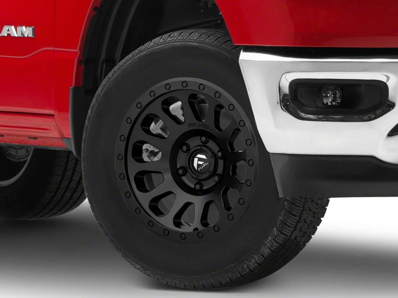 Fuel Wheels Vector Matte Black 6-Lug Wheel; 18x9; 19mm Offset (19-26 RAM 1500)